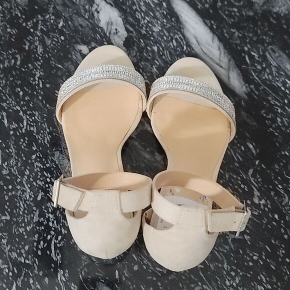 BRAND NEW WHITE MOUNTAIN OPEN TOE JEWEL STRAP WOMEN"S SANDAL - Picture 5 of 15